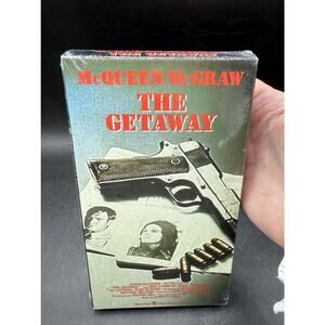 The Getaway (1972, VHS) Steve McQueen/Ali MacGraw Brand New! Factory Sealed!